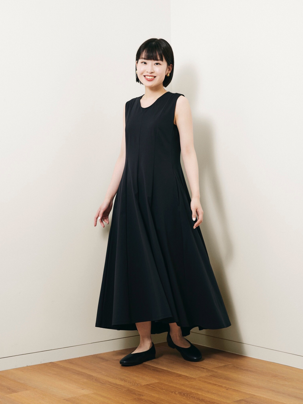 人気No.1 CLOSET 【UNIQLO NEW Theory】ノースリーブワンピース (L ...