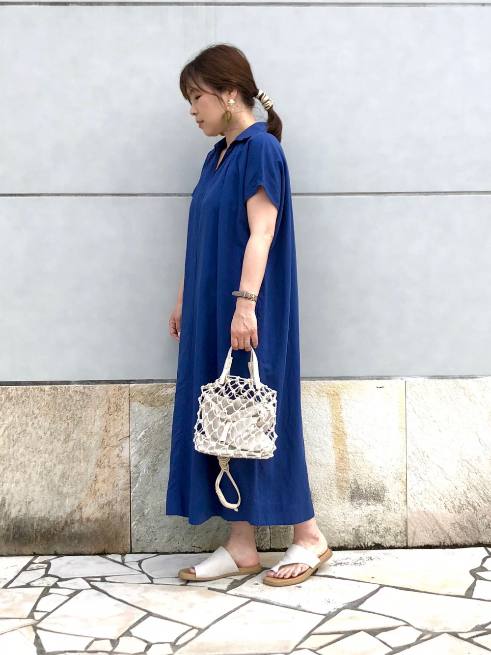 最終値下げ】tomorrowland カフタン リネンワンピース