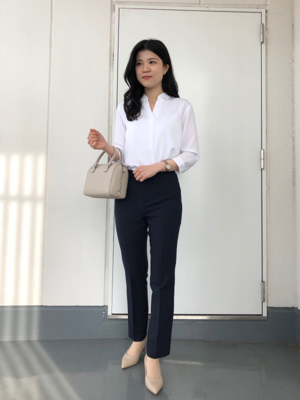 uniqlo skipper blouse
