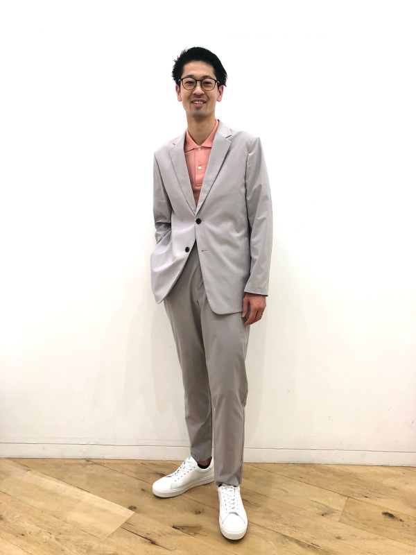感動ジャケット セットアップ可能、感動イージーパンツ （丈標準72