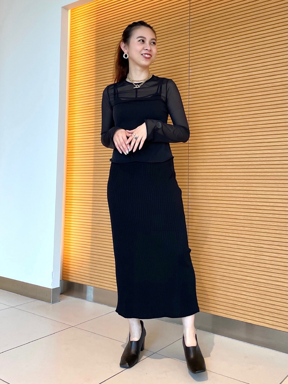 mame kurogouchi マメクロゴウチ シアートップス