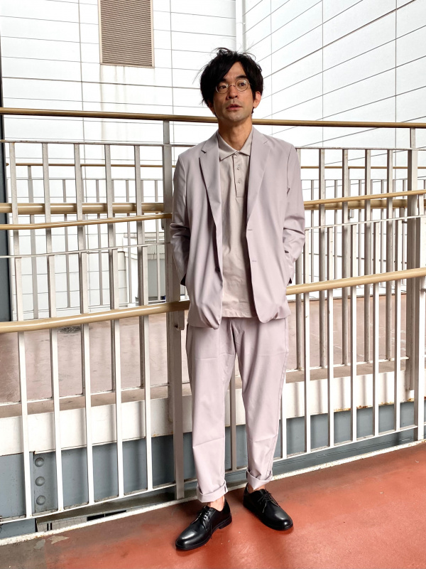 感動ジャケット セットアップ可能、感動イージーパンツ （丈標準72