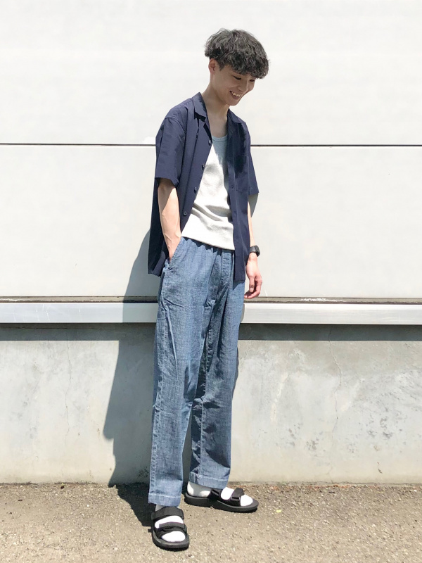 ドライカラーリブタンクトップ Men ユニクロ