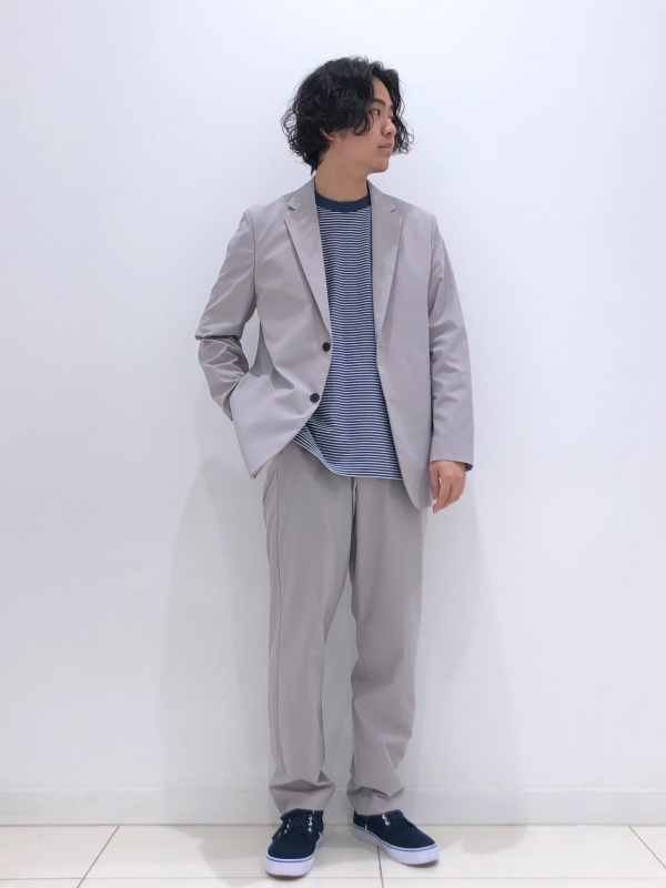 感動ジャケット セットアップ可能、感動イージーパンツ （丈標準72