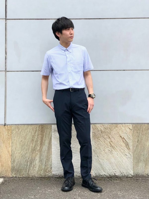 スムーズに スリップシューズ ピック 半袖 Y シャツ ユニクロ Sasaki Hone Jp