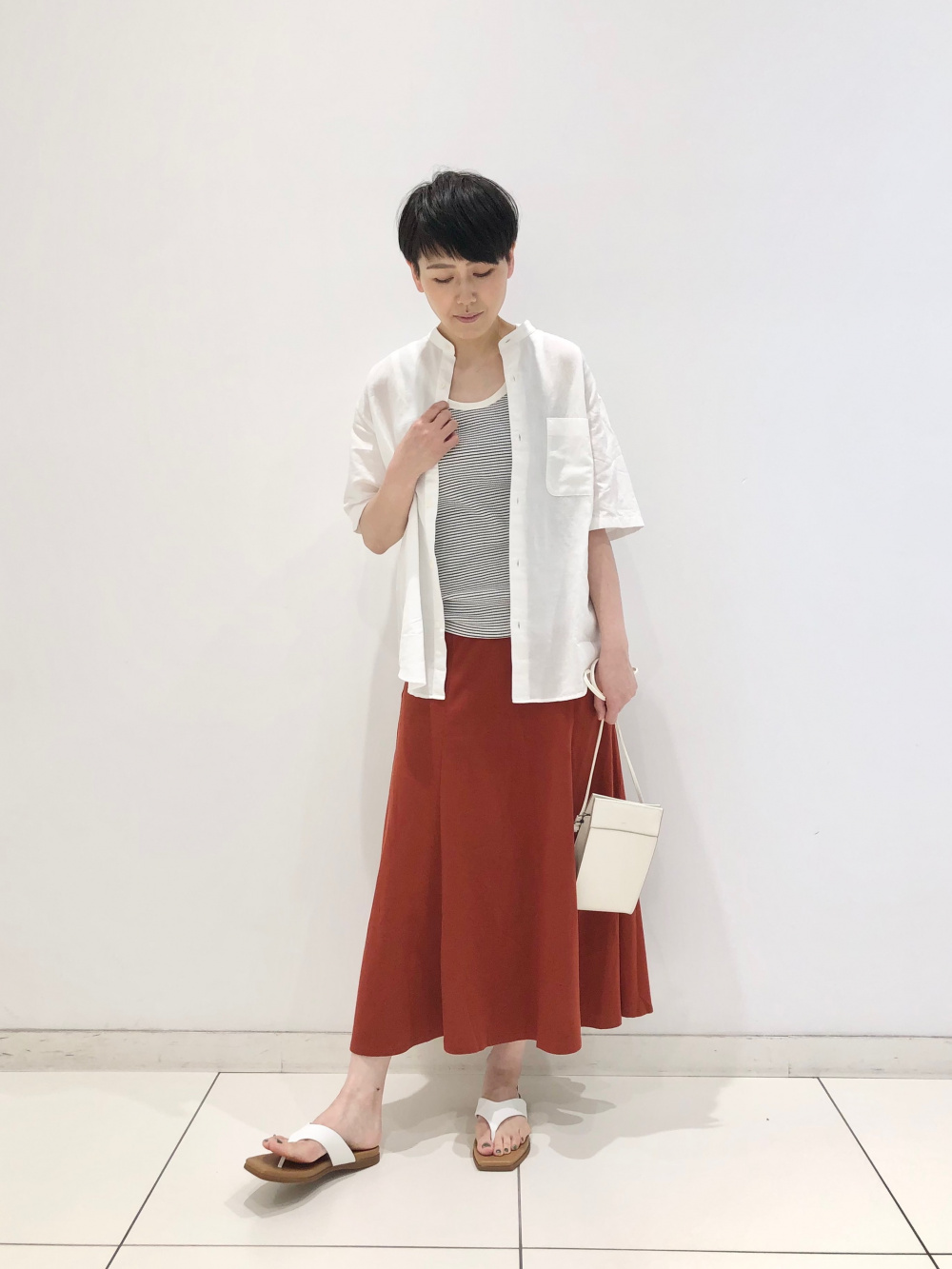 SHC半袖Tシャツとフレアスカートセット pocg4226-1.jpg