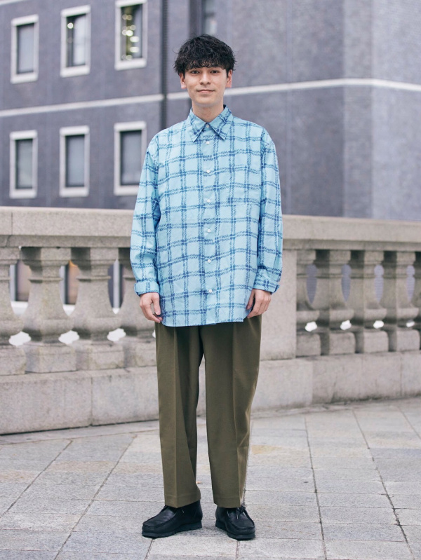 UNIQLO MARNI ワイドフィットタックパンツ