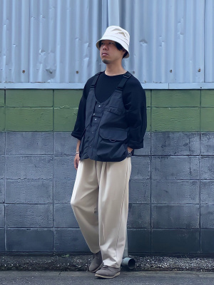 Relaxスウェットギャザーパンツ　グリーンティー Relaxスウェットギャザーパンツ グリーンティー