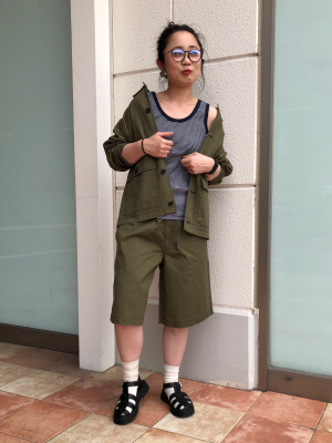 ユニクロ公式 | リブボーダータンクトップ