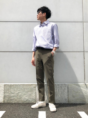 ユニクロ公式 | ファインクロスストライプシャツ（レギュラー・長袖