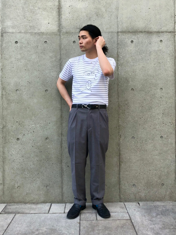 タックテーパードパンツ ウルトラライト ワイドフィット Men ユニクロ