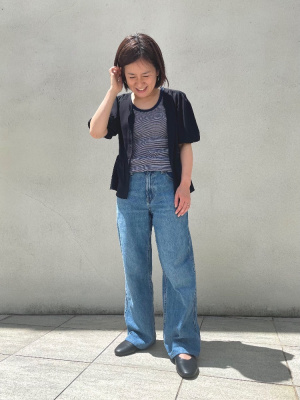 ユニクロ公式 | リブボーダータンクトップ