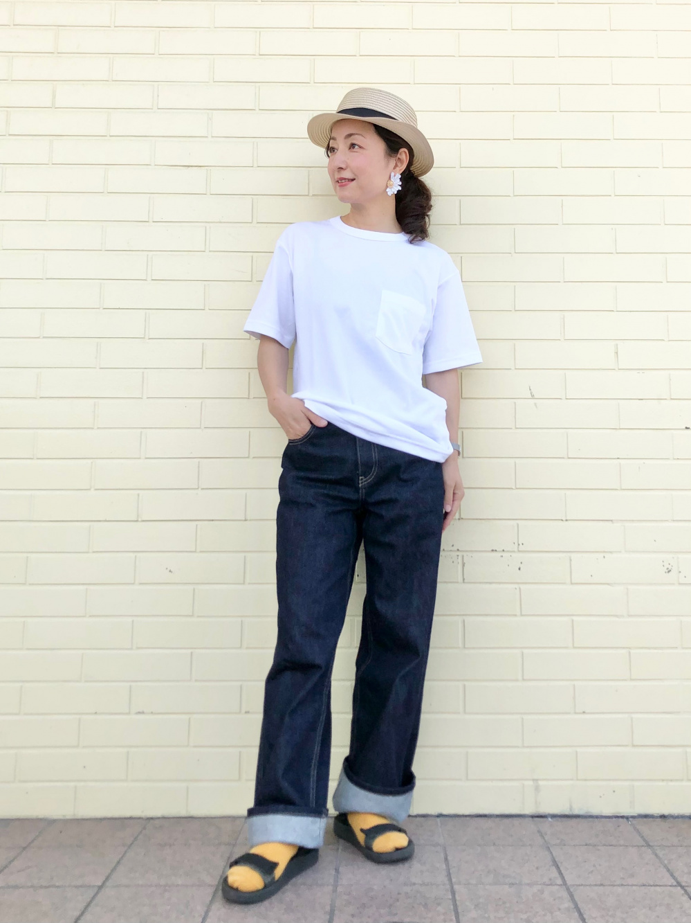 コーデを格上げ【LOUIS VUITTON】コットンクルーネック Tシャツ コーデを格上げ【LOUIS VUITTON】コットンクルーネック Tシャツ