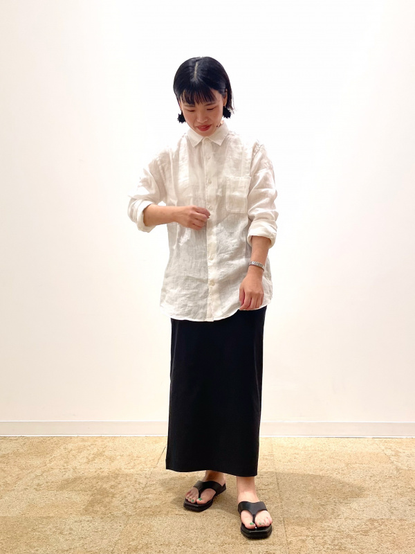 UNIQLO　Mame Kurogouchi　3Dリブバックスリットスカート