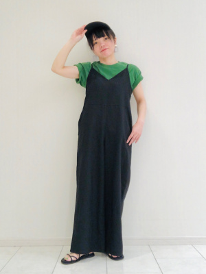 まだまだ使えます。 ユニクロ公式 | リネンブレンドキャミソールサロペット