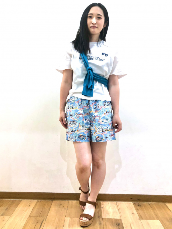 ユニクロ公式 ピーナッツ × レインスプーナー イージーショートパンツ ユニクロ PEANUTS ショートパンツ ウエストウォーマー SNOOPY