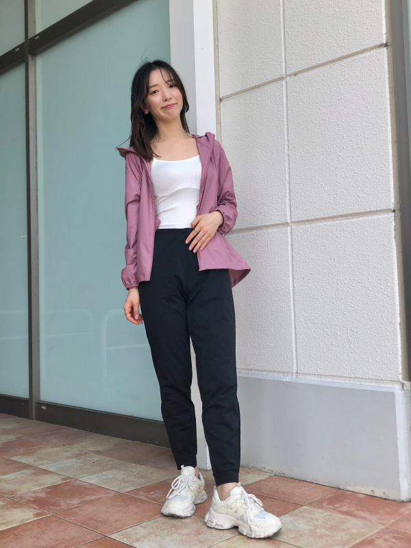 ポケッタブルuvカットパーカ のレディースのコーディネート一覧 ユニクロ