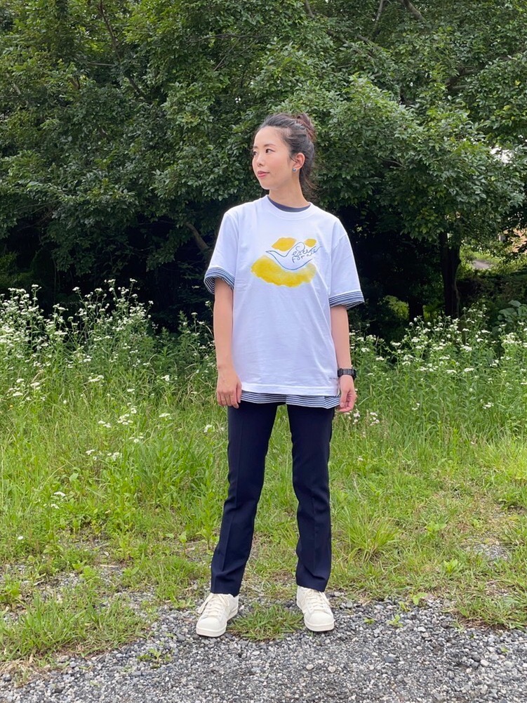 オーバーサイズTシャツ（7分袖）、ラガーポロシャツ（半袖）」の