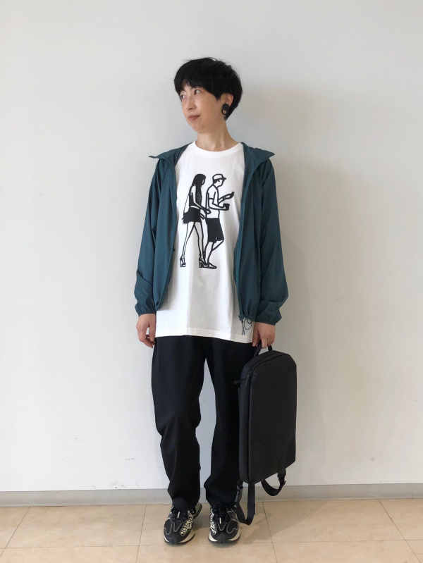 ポケッタブルuvカットパーカ のレディースのコーディネート一覧 ユニクロ