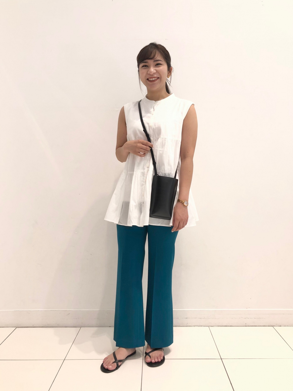 ユニクロ　ドレープフレアパンツ（丈標準68～70cm）5枚セット　新品未使用 ユニクロ公式 | ドレープフレアパンツ（丈標準68～70cm）