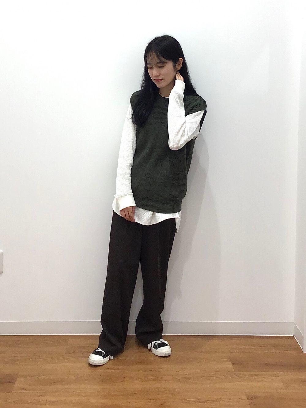 や*ま様 ユニクロ 感動タックワイドパンツ 感動ダブルジャケットリラックスフィッ 感動ダブルジャケットリラックスフィット、感動タックワイド