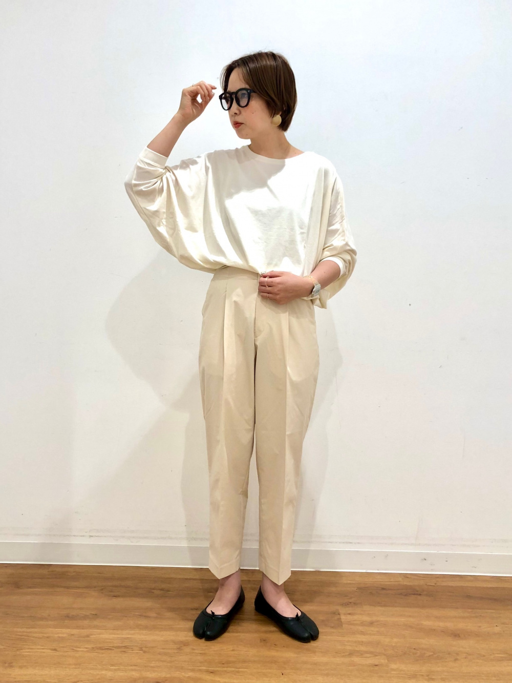 2022.3.25 ・ #uniqlo #theory #感動ジャケット (M) #感動タック