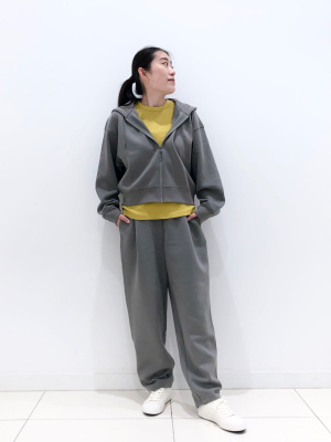 ユニクロ公式 | ドライスウェットタックテーパードパンツ（丈