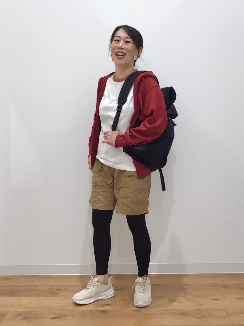 ユニクロ ユニクロc シャツ ショーツ サンダル コーデ uniqlo 今になって気づいたシアサッカーの心地よさ🫠 #waiper#uniqlo
