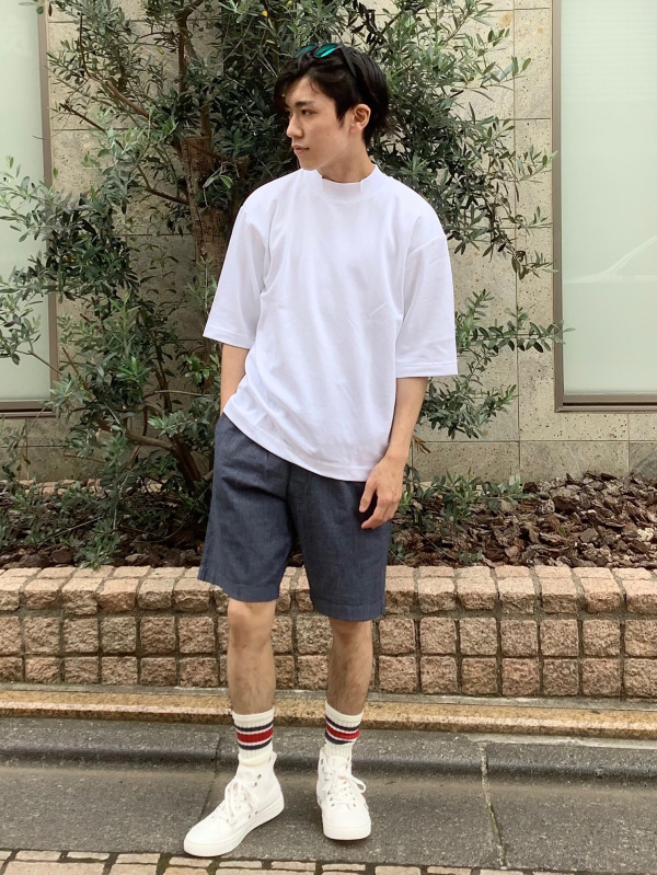 ショートパンツ のメンズのコーディネート一覧 ユニクロ