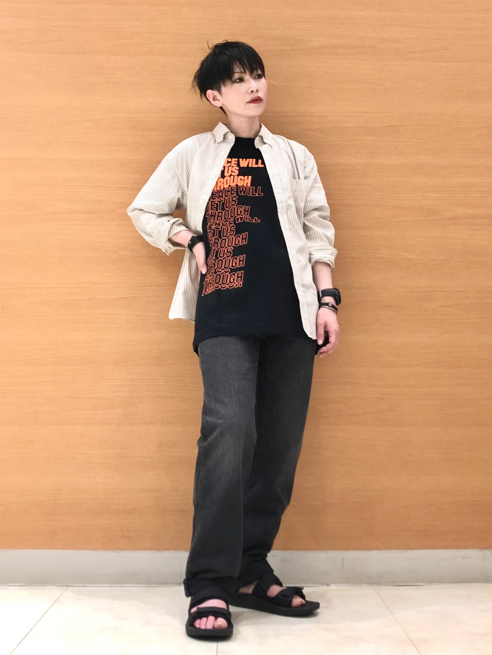 ユニクロ ユニクロc シャツ ショーツ サンダル コーデ uniqlo めっちゃいい感じ！」UNIQLO：Cで狙うべき新作サンダルが話題