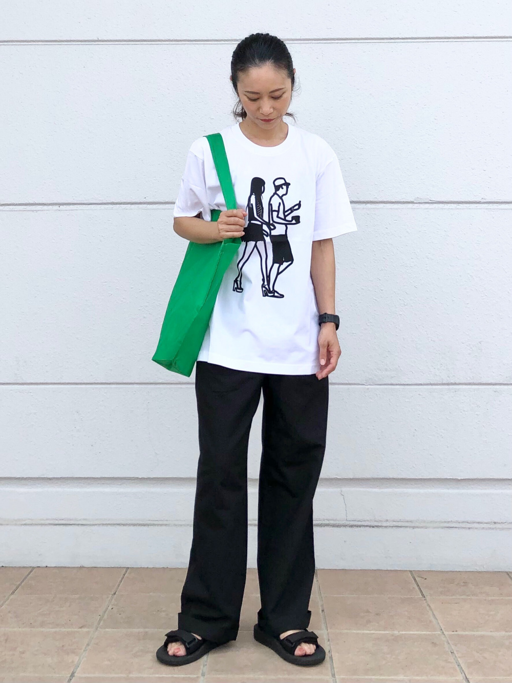 ユニクロ ユニクロc シャツ ショーツ サンダル コーデ uniqlo 今になって気づいたシアサッカーの心地よさ🫠 #waiper#uniqlo