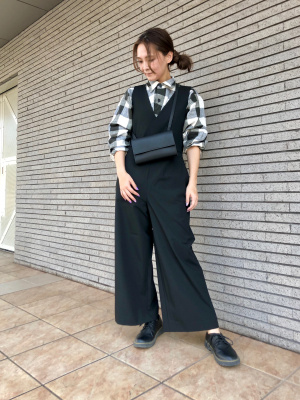 ⭐︎スタイル美人ブラックオールインワン⭐︎ EDIT. FOR LULU（エディットフォールル）の「ドローストリング