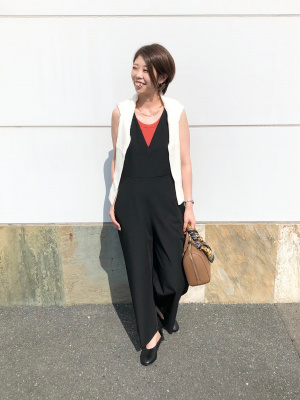 ユニクロ公式 | Vネックサロペット