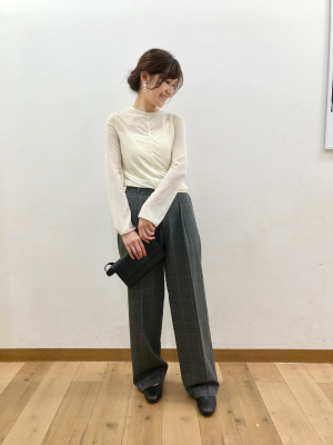ユニクロ公式 | シアークルーネックTシャツ（長袖）