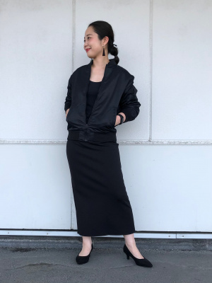 希少サイズ 3XL【UNIQLO ＋J】ブルゾン ジャケット MA-1 黒 J Hybrid Down Oversized MA-1 Blouson | UNIQLO US