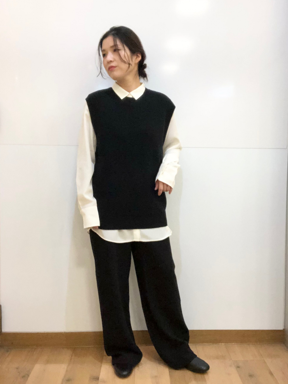 ストレッチワッフルパンツ　ワッフル パンツ ボトムス ワッフルパンツ M L LL 3L 4L レディース 春夏秋冬
楽ちん大きいサイズ カジュアル 体型カバー シンプル リラックス お洒落 main image 1