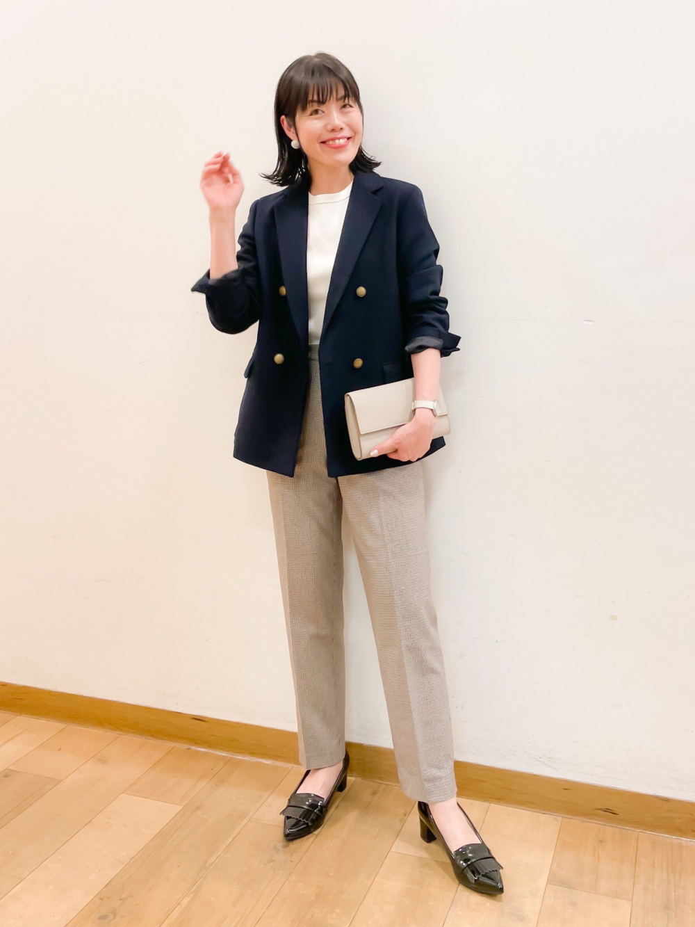 新品セットアップ 感動ダブルジャケット&感動タックワイドパンツ