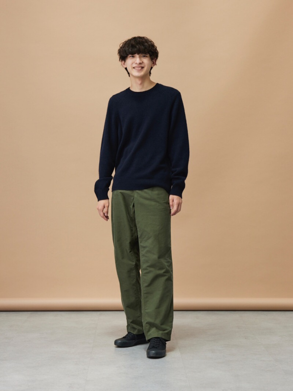 UNIQLO ユニクロ タックワイドパンツ 23AW Sサイズ ダークブラウン ...