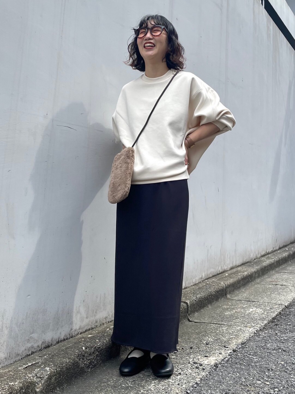 ドライユニクロ UNIQLO スウェットクルーシャ ツ(長袖) women S- ドライスウェットクルーシャツ(長袖)