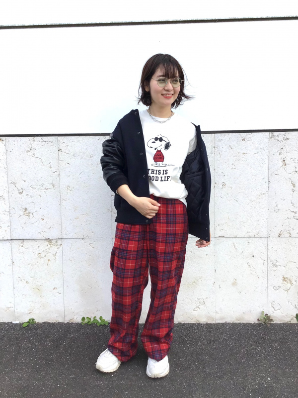 プラッド コットン フランネル パンツ ユニクロ公式 フランネルパンツ レディース