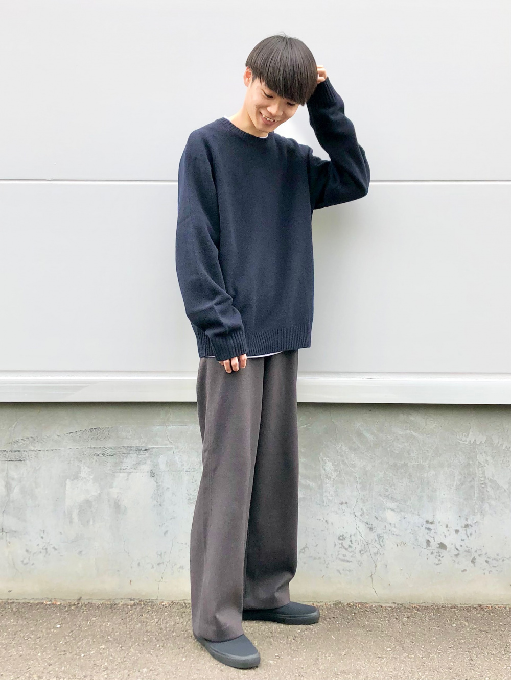 173 cm / BRUSHED JERSEY TROUSERS (STANDARD LENGTH: 68–70 cm) (MATCHING JACKET AVAILABLE): M