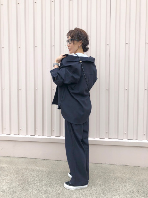 ユニクロ公式 | ブラッシュドジャージーシャツジャケット セットアップ可能