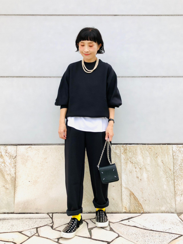 エアリズムシームレスボートネックロングT（半袖）（レディース）の
