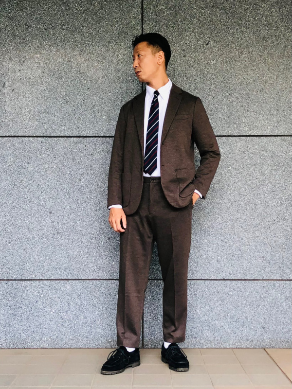 UNIQLO ユニクロ コンフォート ガンクラブチェック 千鳥柄
