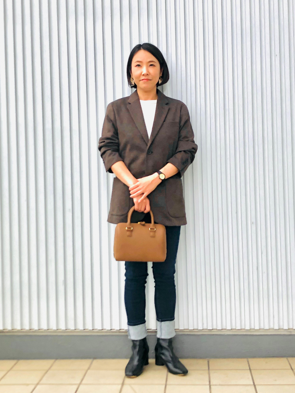 163 cm / COMFORT 2B JACKET (GLEN PLAID, STANDARD LENGTH) (MATCHING TROUSERS AVAILABLE): M