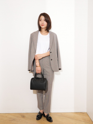 ユニクロ公式 | スマートアンクルパンツ（チェック・2WAYストレッチ