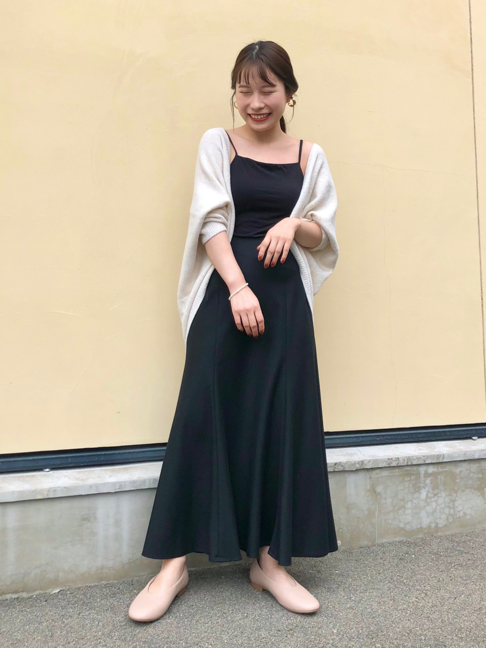 コットンティアードミニワンピース（半袖）、コットンレーヨン
