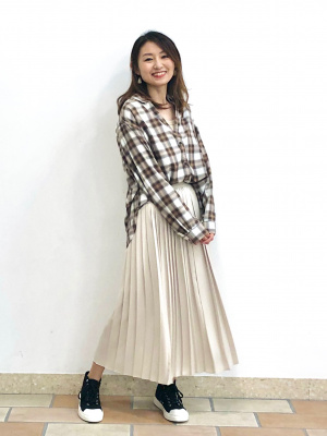 ユニクロ公式 | ソフトブラッシュドチェックシャツ（長袖）