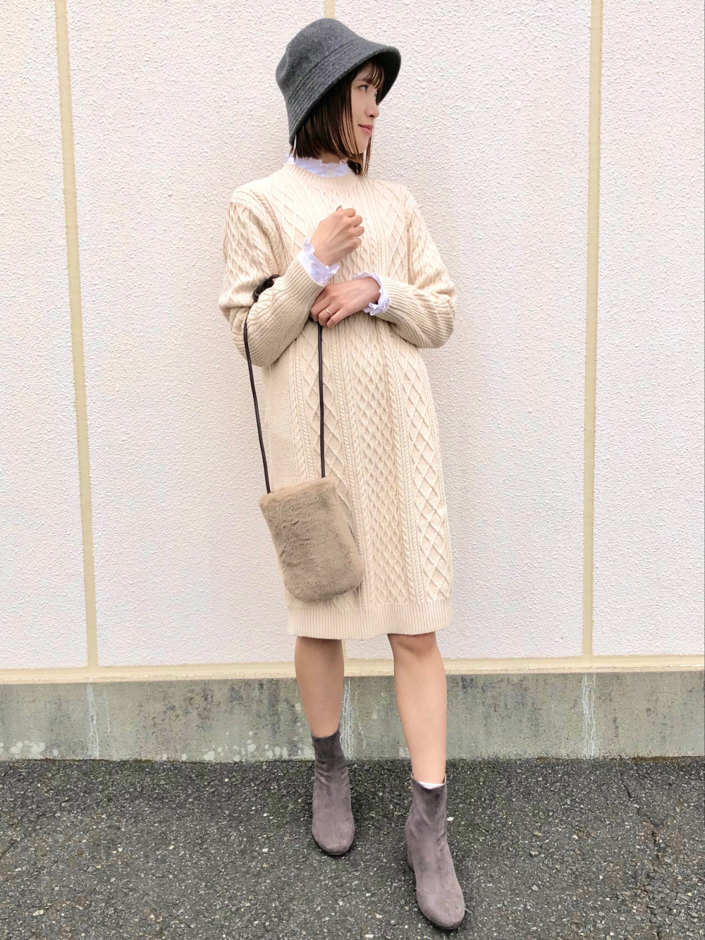 ODAKHA malamute dress ニットワンピース ODAKHA malamute dress ニットワンピース - メルカリ