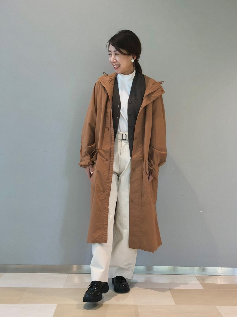 Uniqlo pocketable long coat